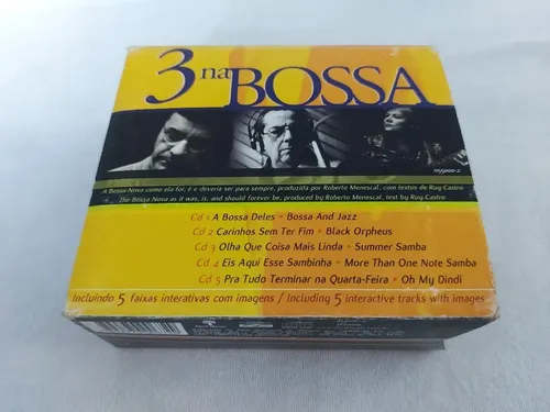 Cd 3 Na Bossa Bossa Deles Carinhos Olha Eis Pra Com Luva