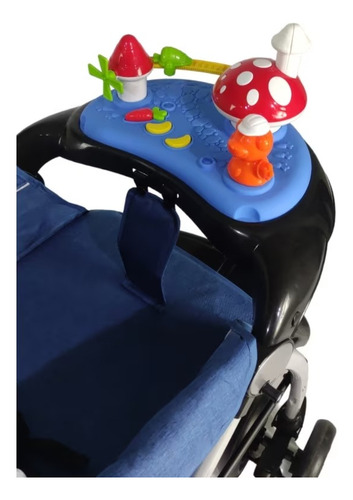 Carriola Baby Tek Mod Hd Reversible Con Charola Musical