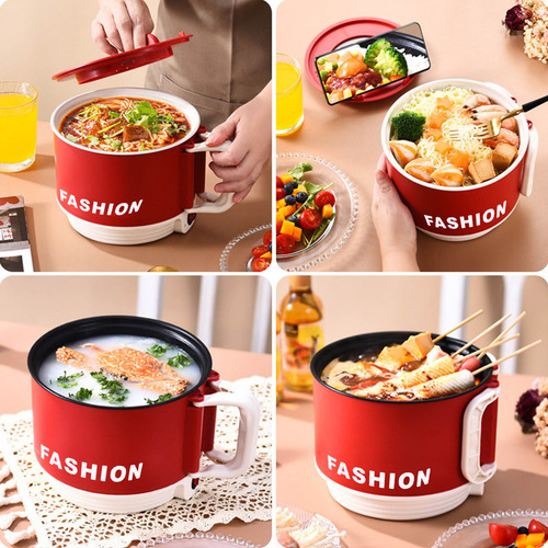 Mini Olla Caliente C Con Mango Plegable, Portátil De Gran Ta