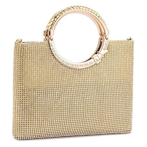 Uborse Bolsas De Noche De Cristal Para Mujer De Ms64k