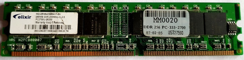 Memoria Ddr 256 Mb Pc2700 333 Mhz - Usada- En Villa Devoto