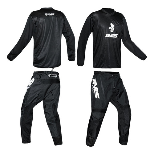 Imagem 7 de 9 de Bota Fox Comp 2021 Branca + Conjunto Ims Mx Preto Novo
