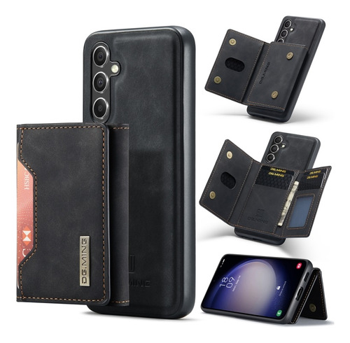 Funda Magnética Triple Para Samsung, Titular De La Tarjeta