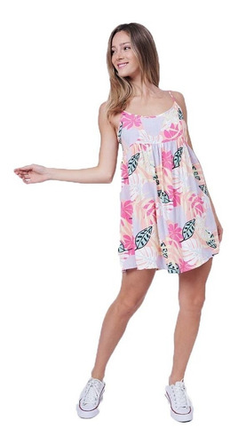 Vestido Poplin Estampado Princess | Vov Jeans (12545)