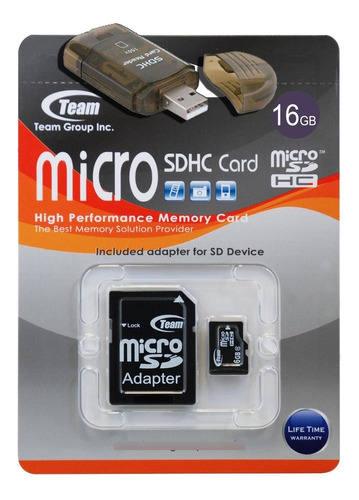 Memoria Turbo Speed Class 6 Microsdhc 16 Gb Para Samsung