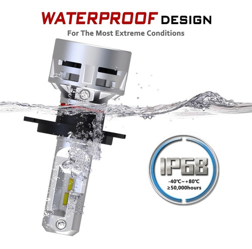 Focos Led H7 H11 Auto Camioneta 10000lm Novsight 60w 6500k