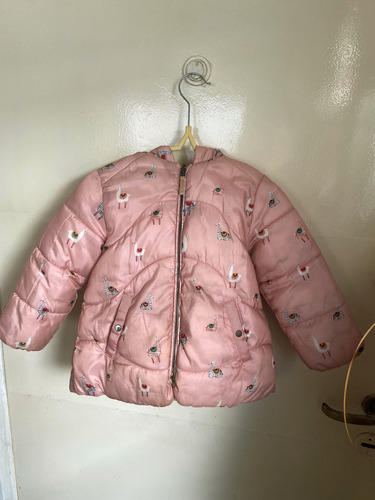 Campera Reversible Zara Bebe Niña Usada 2/3 Años