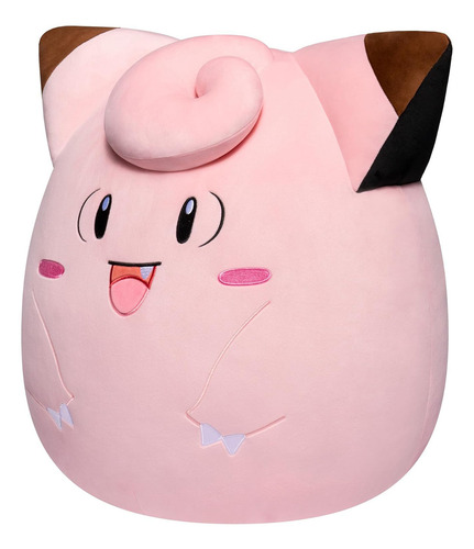 Peluche Clefairy De 35 Cm Squishmallows Pokémon Color Rosa