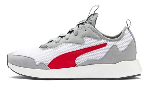 Tenis Puma Nrgy Neko Gris blanco Hombre Cuotas sin inter s