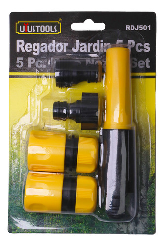 Kit Accesorios Para Manguera De Jardin 1/2'' 5 Pcs Uyustools