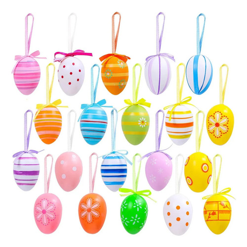 Hel Set De 24 Huevos De Pascua Para Decoración