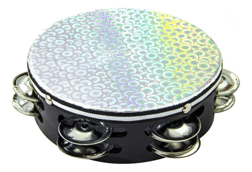 Eclipse Pan-06 Pandero De 6 Pulgadas Doble Hilera Msi Color Negro