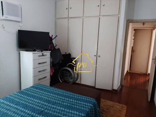 Apartamento À Venda, 107 M² Por R$ 465.000,00 - Boqueirão - Santos/sp - Ap1719