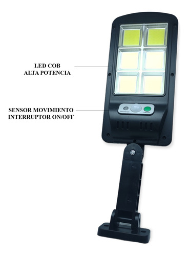 Pack X4 Reflector Solar Led Luminaria Calle 30w Fotocelula