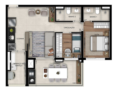Imagem 20 de 24 de Studio Residencial Para Venda, Parada Inglesa, São Paulo - St7004. - St7004-inc