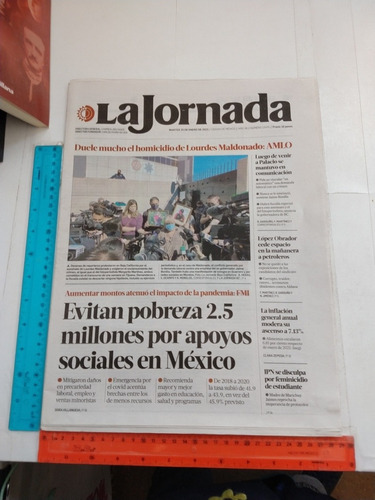 Periódico La Jornada N 13474 Enero 2022