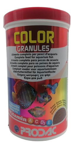 Prodac Alimento Color Granules 500g Acuario Peces Pecera