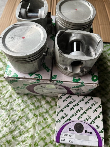 Piston + Anillos Para Kia Rio 1.5 Stylus Medida 040