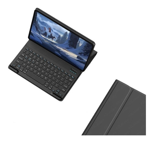 Capa Com Teclado Para Lenovo Tab M10 Plus 3ª Gen 10.6-128fu