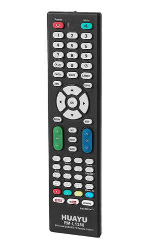 Control Remoto Universal Para Tv Huayu Rm-l1388 Ts Home