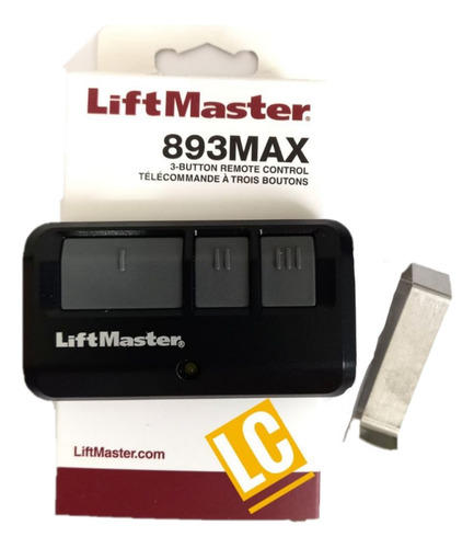 Control Remoto Liftmaster,  Chamberlain, Craftsman 983max 