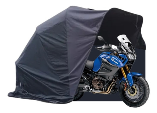 Garagem Retrátil Da Iglu-car Para Moto Yamaha Xtz 1200