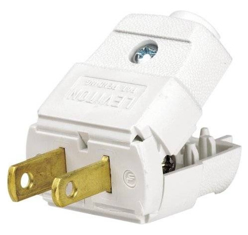 Leviton 101 Wp-15 Amp 125 Volt Nema 1-15p 2p Plug 2w Hoja Re
