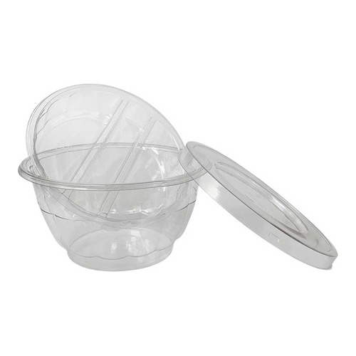 Pote Saladeira Com Divisória G633 Com 1 Unidade Galvanotek