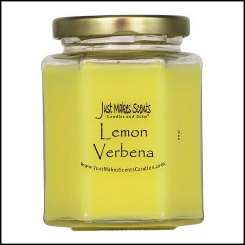 Vela De Soya Mezclada Con Verbena De Limón.