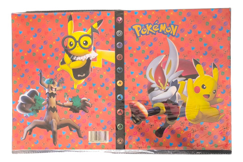 Carpeta Album Coleccionador Xxl Pokemon + Regalo 40 Cartas Violeta