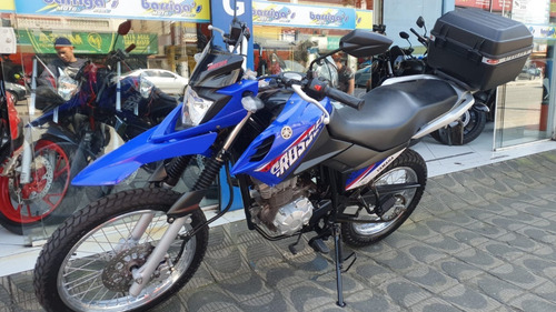 Imagem 10 de 12 de Yamaha Xtz 150 Crosser Z Flex 2018 Azul Impecável