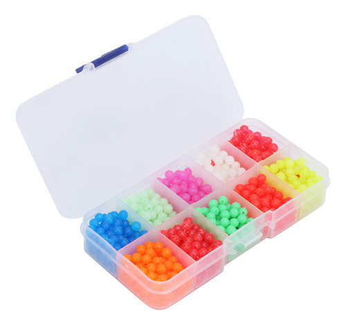 Tapón De Pesca Luminous Block Beads, 1000 Unidades, Frijoles