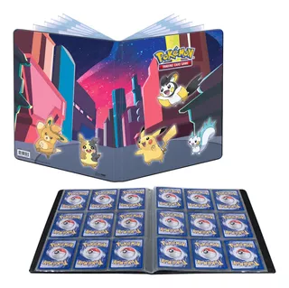 Pokemon Folder Cartas 9 Bolsillos Pikachu Emolga