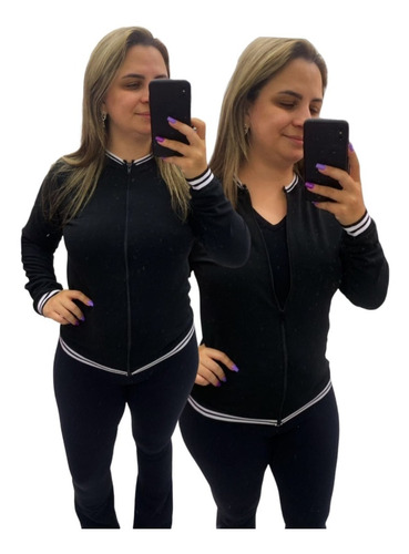 Jaqueta Feminina Bomber Casaco Inverno Promoção + Brinde