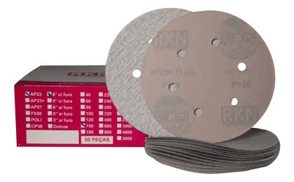 Kit Disco De Lixa Roquite 6 Furos 20(80), 10(150) E 20(320)