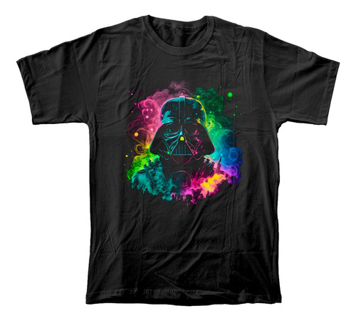 Camiseta Algodón Peinado Con Estampado Darth Vader Star Wars