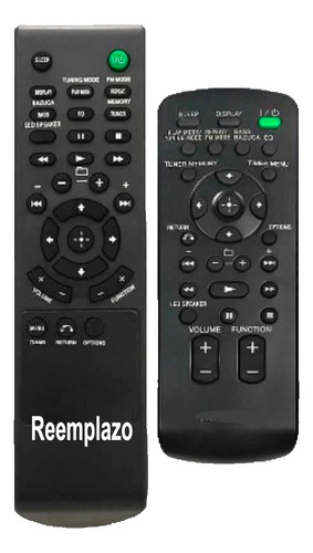 Control Remoto Para Sony Mhc-ec98p Ss-ec78s Ss-wg4 Zuk