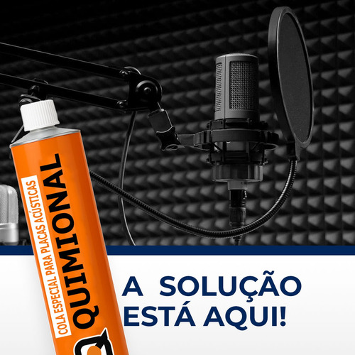 Cola Especial Espuma Acústica 400g Kit 02 Unidades Promoção
