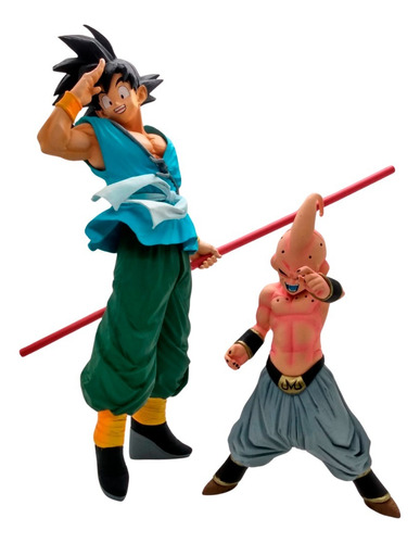 Figuras Coleccionables Goku Y Majin Boo Dragon Ball Z 