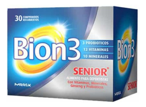 Bion3 Senior Alimento Para Deportistas 30 Comprimidos