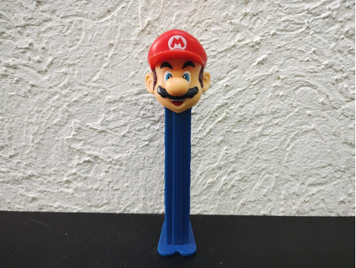 Mario Bros Dispensador De Dulces Pez Nintendo Usado Original