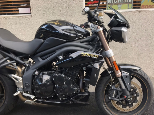 Imagem 4 de 10 de Triumph Speed Triple 1050 - 14/14 - Preta - 13.000 Km