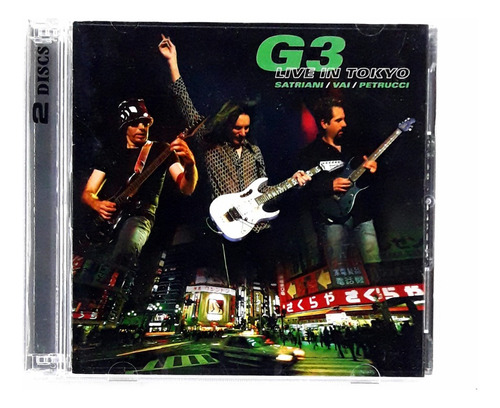 2 Cd G3 Live Tokio Joe Satriani Vai Petrucci Como Nuevos Oka (Reacondicionado)