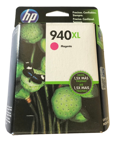 Cartucho Hp 940xl Magenta Original C4908al Nuevo Cerr. Venc.