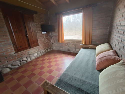 Alquiler Casa En Nono Con Calefacción A 80 Mts Del Rio, Traslasierra, Cordoba Cabaña Y Hermosas Vistas Lac