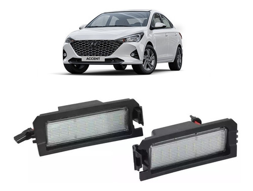 Luz Led Patente Hyundai Accent 2018- Accesorio