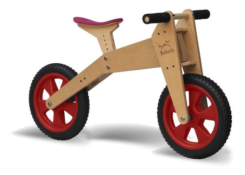 Bici De Madera De Aprendizaje - Camicleta - Trikids - Envio