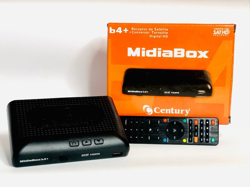 Kit 4 Receptor E Conversor Midiabox B4 Century Midia Box B4