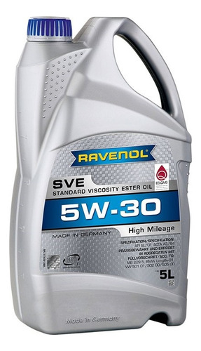 Aceite De Motor Sve 5w30 Ravenol 5lts