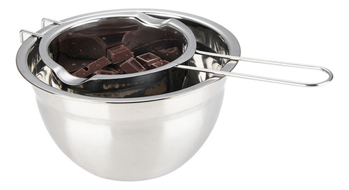 Crisol Universal De Acero Inoxidable Para Chocolate Y Queso